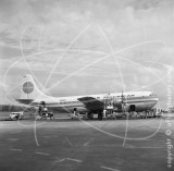 N1022V - Boeing 377 Stratocruiser at Singapore in 1954