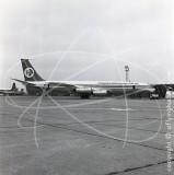 G-APFJ - Boeing 707 436 at Heathrow in 1974