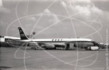 G-ARWE - Boeing 707 465 at Heathrow in 1967