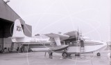 N36DF - Grumman Mallard at Ontario Airport in 1978