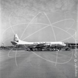 VR-HFO - Lockheed Electra L-188 at Singapore in 1959
