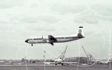 G-APED - Vickers Vanguard V.951 at London Airport in 1961