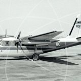 801 - Aero Commander Aero Commander 680F at San Francisco Airport in 1969