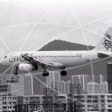 VR-HYU - Airbus A320 at Kai Tak Hong Kong in 1997