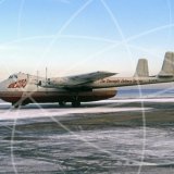 G-APRL - Armstrong Whitworth Argosy at Elmdon, Birmingham in 1985