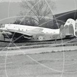 MW100 - Avro York at Staverton Aiport in 1973