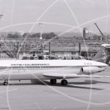 G-ASJC - BAC 1-11 201 AC at Gatwick in 1972