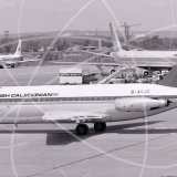 G-ASJC - BAC 1-11 201 AC at Gatwick in 1972