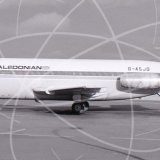 G-ASJG - BAC 1-11 201 AC at Gatwick in 1972