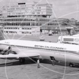 G-ASJI - BAC 1-11 201 AC at Gatwick in 1977