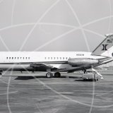 N5019 - BAC 1-11 at Los Angeles Airport in 1975