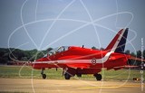 RED - BAe Systems Hawk T.1 at Fairford in 2005