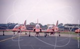 RED - BAe Systems Hawk T.1 at Fairford in 1994