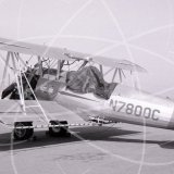 N7800C - Boeing Stearman E75 N1 at Delano in 1971