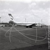EP-IRJ - Boeing 707 386c at Heathrow in 1975