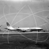 G-APFD - Boeing 707 436 at Heathrow in 1974