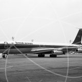 G-APFF - Boeing 707 436 at Heathrow in 1973