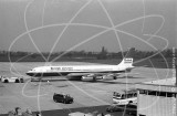 G-APFF - Boeing 707 436 at Gatwick in 1974