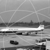 G-APFF - Boeing 707 436 at Gatwick in 1974