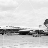 G-APFJ - Boeing 707 436 at Heathrow in 1975