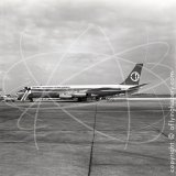 G-APFJ - Boeing 707 436 at Heathrow in 1974