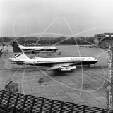 G-APFJ - Boeing 707 436 at Heathrow in 1975