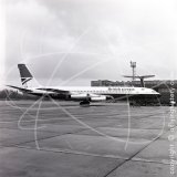 G-APFN - Boeing 707 436 at Heathrow in 1974