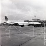 G-APFN - Boeing 707 436 at Heathrow in 1974