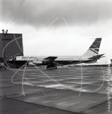 G-APFN - Boeing 707 436 at Heathrow in 1974