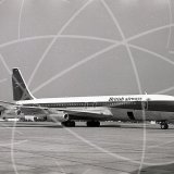 G-APFP - Boeing 707 436 at Heathrow in 1974