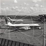 G-ARRA - Boeing 707 436 at Heathrow in 1975