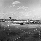 G-ARWD - Boeing 707 465 at Gatwick in 1973