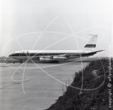 G-AWDG - Boeing 707 138B at Gatwick in 1969