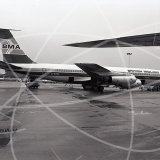 G-AYBJ - Boeing 707 321 at Gatwick in 1974