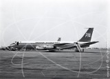 G-AYBJ - Boeing 707 321 at Heathrow in 1976