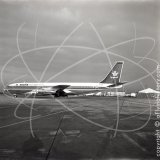 HZ-ACI - Boeing 707 at Heathrow in 1977