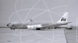 N7097 - Boeing 707 at Oakland Airport in 1971