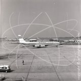 SU-APE - Boeing 707 366c at Rome Fiumicino in 1970