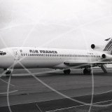 F-BPJM - Boeing 727 at Lille in 1977