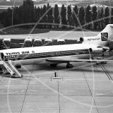 F-BPJU - Boeing 727 at Orly in 1972
