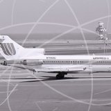 N7060U - Boeing 727 22 at San Francisco Airport in 1966