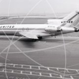 N7073U - Boeing 727 22 at La Guardia in 1969
