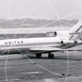 N7075U - Boeing 727 22 at La Guardia in 1970
