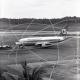 9M-ARG - Boeing 737 at Singapore in 1972