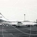 EP-AGA - Boeing 737 at Heathrow in 1977