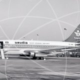 HZ-AGN - Boeing 737 at Heathrow in 1977