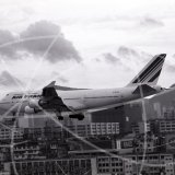 F-GITA - Boeing 747 at Kai Tak Hong Kong in 1997