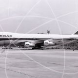 G-AWNC - Boeing 747 136 at Heathrow in 1970