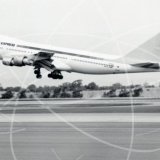 N355AS - Boeing 747 at Los Angeles Airport in 1982