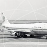 N654PA - Boeing 747 121 at San Francisco Airport in 1971